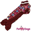 Комбинезон для таксы ForMyDogs (для девочки) - Одежда для собак, аксессуары, дождевики, корма, доставка!