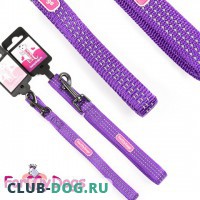  Поводок СПОРТ ForMyDogs(фиолетовый) - Одежда для собак, аксессуары, дождевики, корма, доставка!