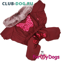 Комбинезон  для собак ForMyDogs (для девочки) - Одежда для собак, аксессуары, дождевики, корма, доставка!