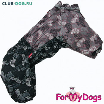 Комбинезон ForMyDogs для Мопса, Француза (для девочки) - Одежда для собак, аксессуары, дождевики, корма, доставка!