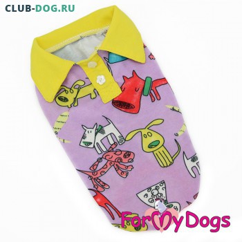 Поло ForMyDogs для собак - Одежда для собак, аксессуары, дождевики, корма, доставка!