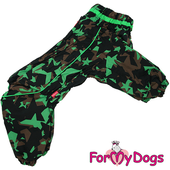 Комбинезон ForMyDogs для больших и средних собак (для мальчика) - Одежда для собак, аксессуары, дождевики, корма, доставка!