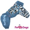 Дождевик ForMyDogs для Мопса, Француза ( для  мальчика ) - Одежда для собак, аксессуары, дождевики, корма, доставка!