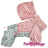 Дождевик утепленный  для собак ForMyDogs (для девочки) - Одежда для собак, аксессуары, дождевики, корма, доставка!