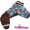 Комбинезон  НА СИНТЕПОНЕ ForMyDogs для больших и средних собак (для девочки) - Одежда для собак, аксессуары, дождевики, корма, доставка!