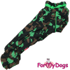 Комбинезон для таксы ForMyDogs (для мальчика) - Одежда для собак, аксессуары, дождевики, корма, доставка!