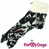 Дождевик УТЕПЛЕННЫЙ для таксы ForMyDogs (для девочки) - Одежда для собак, аксессуары, дождевики, корма, доставка!