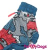 Дождевик  для таксы ForMyDogs (для  мальчика) - Одежда для собак, аксессуары, дождевики, корма, доставка!