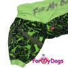 Дождевик ForMyDogs для Мопса, Француза ( для мальчика ) - Одежда для собак, аксессуары, дождевики, корма, доставка!