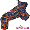 Утепленный дождевик для собак ForMyDogs (для девочки) - Одежда для собак, аксессуары, дождевики, корма, доставка!
