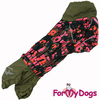 Дождевик УТЕПЛЕННЫЙ для таксы ForMyDogs (для девочки) - Одежда для собак, аксессуары, дождевики, корма, доставка!