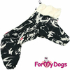 Дождевик УТЕПЛЕННЫЙ ForMyDogs  для больших и средних собак  (для девочки) - Одежда для собак, аксессуары, дождевики, корма, доставка!