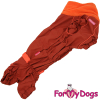 Облегченный комбинезон с высоким воротником из флиса ForMyDogs (для девочки) - Одежда для собак, аксессуары, дождевики, корма, доставка!