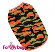Майка ForMyDogs ( оранжевая) - Одежда для собак, аксессуары, дождевики, корма, доставка!