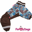 Комбинезон  НА СИНТЕПОНЕ ForMyDogs для больших и средних собак (для девочки) - Одежда для собак, аксессуары, дождевики, корма, доставка!