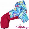 Утепленный дождевик для собак ForMyDogs (для девочки) - Одежда для собак, аксессуары, дождевики, корма, доставка!