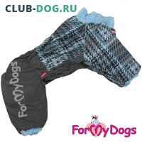 Комбинезон ForMyDogs НА СИНТЕПОНЕ для больших и средних собак  (для мальчика) - Одежда для собак, аксессуары, дождевики, корма, доставка!
