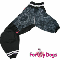 Комбинезон НА СИНТЕПОНЕ ForMyDogs для Мопса, Француза (для мальчика) - Одежда для собак, аксессуары, дождевики, корма, доставка!
