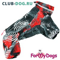 Демисезонный комбинезон для собак ForMyDogs (для девочки) - Одежда для собак, аксессуары, дождевики, корма, доставка!