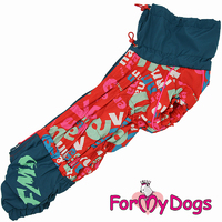 Комбинезон для таксы ForMyDogs (для девочки) - Одежда для собак, аксессуары, дождевики, корма, доставка!