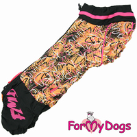 Комбинезон для таксы ForMyDogs (для девочки) - Одежда для собак, аксессуары, дождевики, корма, доставка!