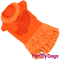 Платье ForMyDogs для собак - Одежда для собак, аксессуары, дождевики, корма, доставка!