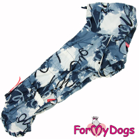 Дождевик  для таксы ForMyDogs (для мальчика) - Одежда для собак, аксессуары, дождевики, корма, доставка!