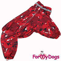 Дождевик УТЕПЛЕННЫЙ ForMyDogs  для больших и средних собак  (для девочки) - Одежда для собак, аксессуары, дождевики, корма, доставка!