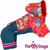 Комбинезон  для собак ForMyDogs (для девочки) - Одежда для собак, аксессуары, дождевики, корма, доставка!
