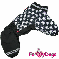Комбинезон НА СИНТЕПОНЕ ForMyDogs для больших и средних собак (для мальчика) - Одежда для собак, аксессуары, дождевики, корма, доставка!