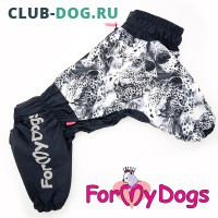 Дождевик ForMyDogs для Мопс, Француза( для  мальчика) - Одежда для собак, аксессуары, дождевики, корма, доставка!