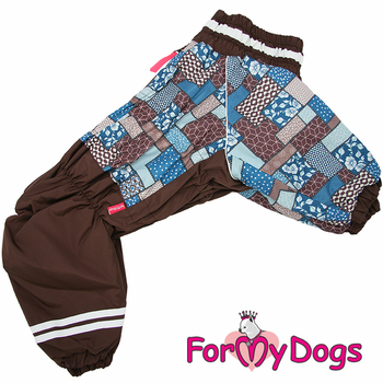 Комбинезон НА СИНТЕПОНЕ ForMyDogs для Мопса, Француза (для девочки) - Одежда для собак, аксессуары, дождевики, корма, доставка!