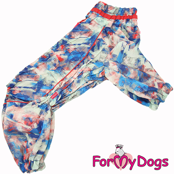 Дождевик ForMyDogs для Мопса, Француза ( для девочки ) - Одежда для собак, аксессуары, дождевики, корма, доставка!