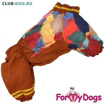 Комбинезон НА СИНТЕПОНЕ ForMyDogs для больших и средних собак (для мальчика) - Одежда для собак, аксессуары, дождевики, корма, доставка!