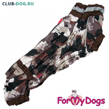 Дождевик для таксы ForMyDogs (для мальчика) - Одежда для собак, аксессуары, дождевики, корма, доставка!