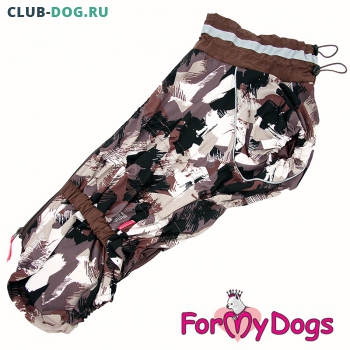 Дождевик  для вельш корги ForMyDogs (для мальчика) - Одежда для собак, аксессуары, дождевики, корма, доставка!