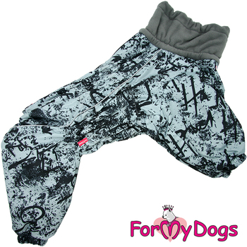 Комбинезон ForMyDogs для больших и средних собак (для мальчика) - Одежда для собак, аксессуары, дождевики, корма, доставка!